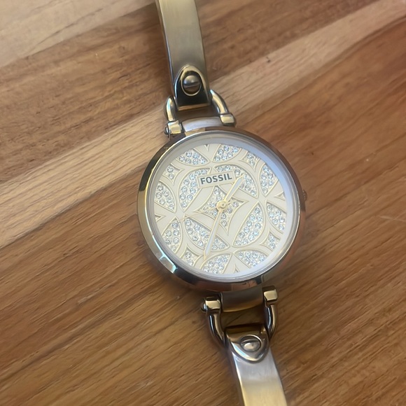 Fossil Ladies Georgia Watch in Gold - Picture 4 of 15